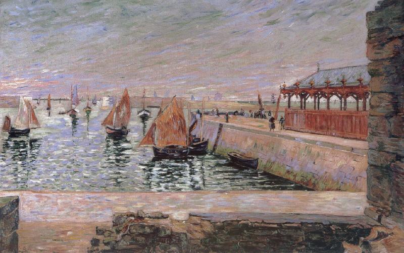 Paul Signac port tn bessin china oil painting image